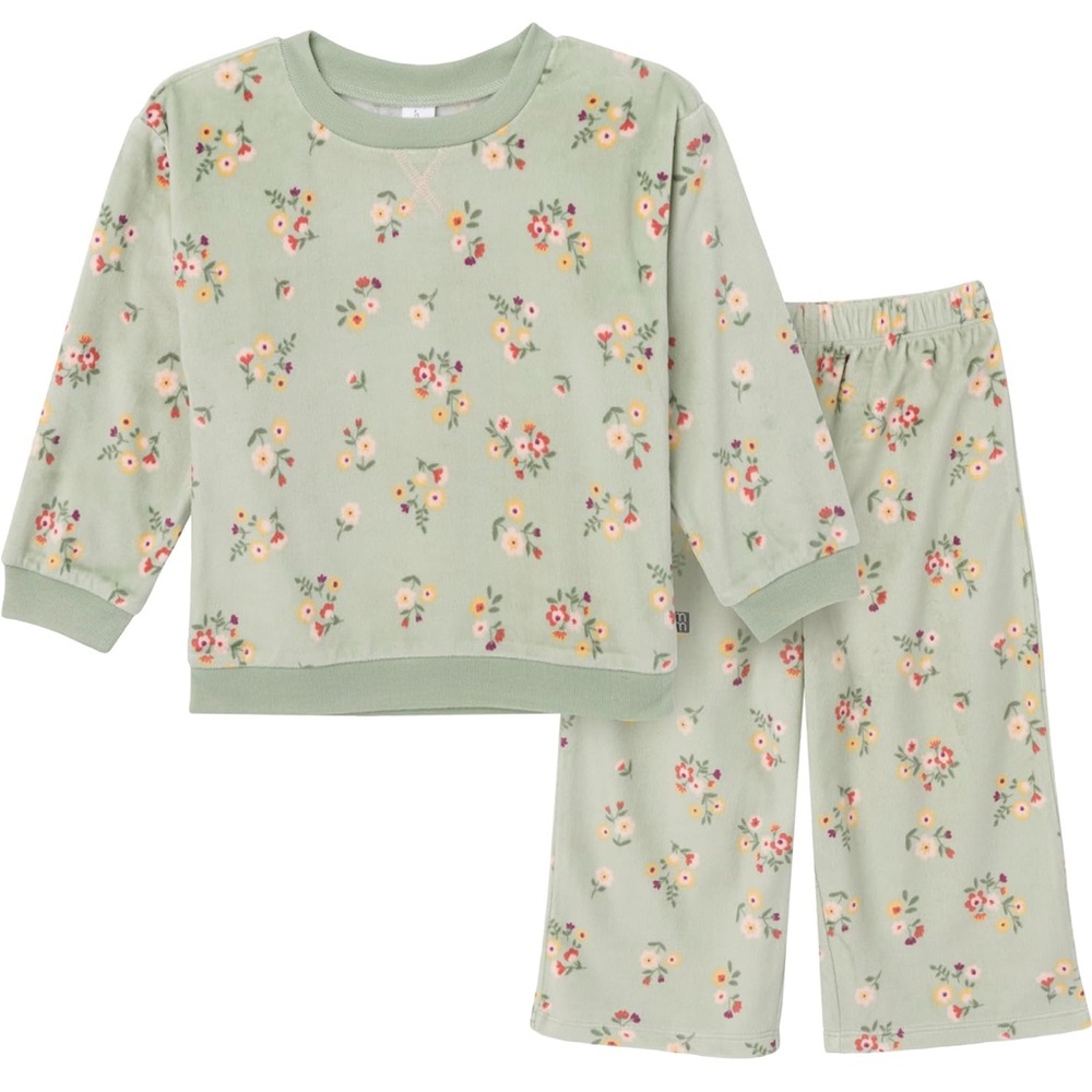 Modern Moments Floral Kids Pajamas Set - PATTERN SHOWN IN PHOTO 2